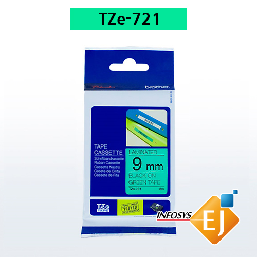 브라더 TZe-721(9mm 녹색)