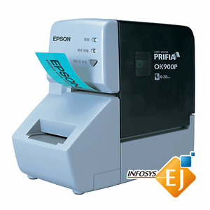 [라벨프린터]EPSON PRIFIA OK900P/36mm광폭라벨/한글화된 전용프로그램/모서리자동라운딩/하프컷팅,풀컷팅/다층인쇄/24mm라벨포함