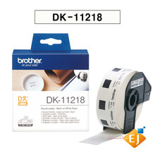 브라더/정품[부라더 라벨테이프] DK-11218/ 원형라벨(24mm*24mm 흰색바탕 1,000장)/감열지라벨/QL-550/QL-700/QL-720NW/QL-800/QL-820NW